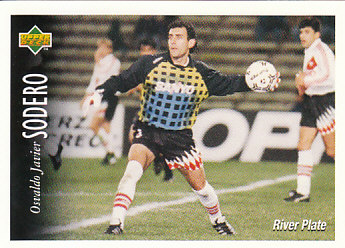 Osvaldo Javier Sodero River Plate 1995 Upper Deck Futbol Argentina #53